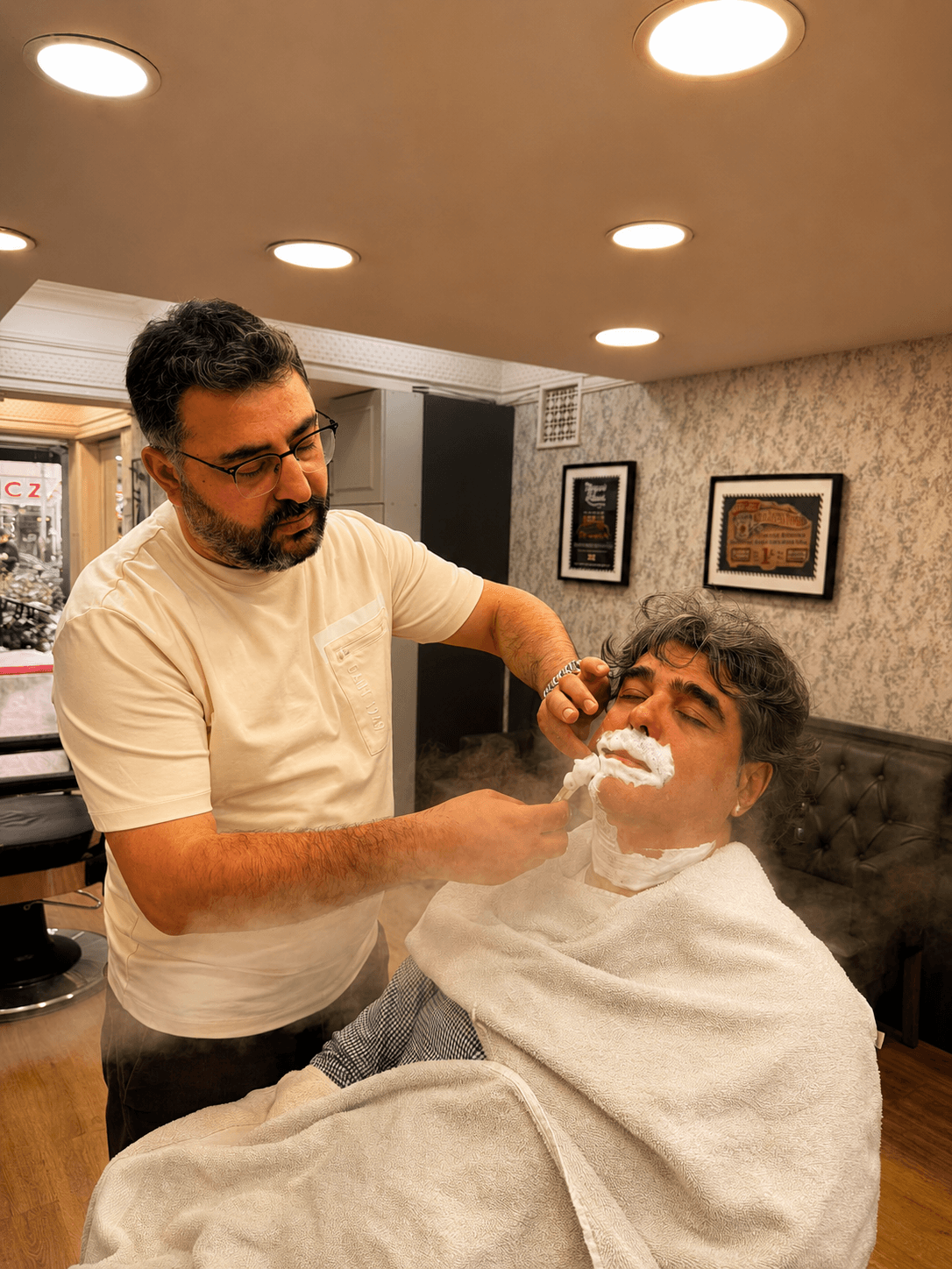 Hot Towel Shave