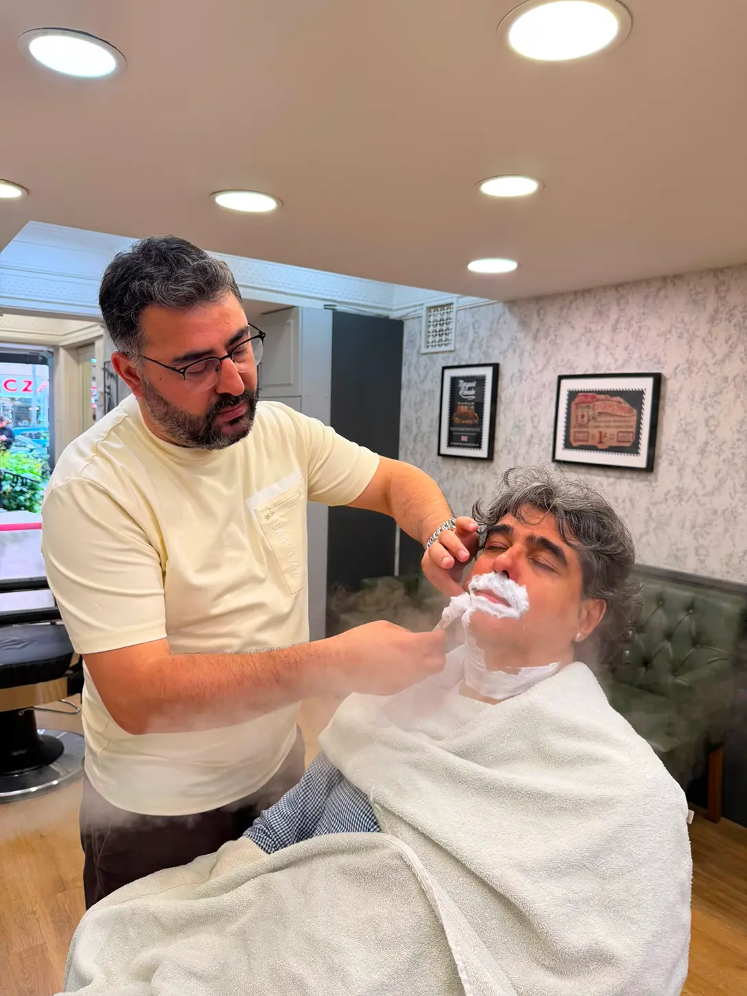 Hot Towel Shave